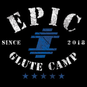 EPIC - GLUTE CAMP - WOMEN'S FITTED T-SHIRT - BLACK - P5TSJ2 Design