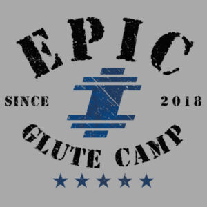 EPIC - GLUTE CAMP - WOMEN'S T-SHIRT - LIGHT GRAY HEATHER - AFWT4J Design