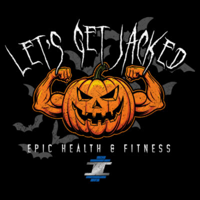 LET'S GET JACKED - WOMEN'S FITTED T-SHIRT - $YW1CB8$ Design