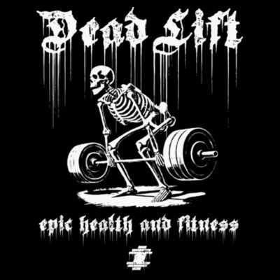 DEAD LIFT - T-SHIRT - $4C9NTM$ Design