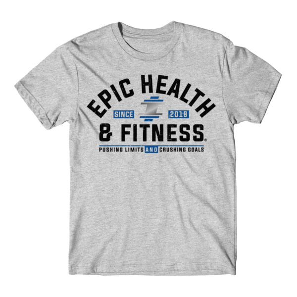 PUSHING LIMITS - MEN'S T-SHIRT - LIGHT GRAY HEATHER - KG61P8 Thumbnail