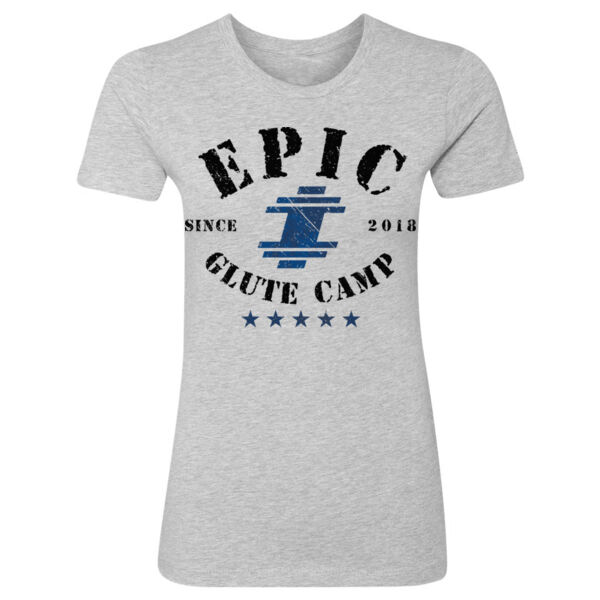 EPIC - GLUTE CAMP - WOMEN'S T-SHIRT - LIGHT GRAY HEATHER - AFWT4J Thumbnail