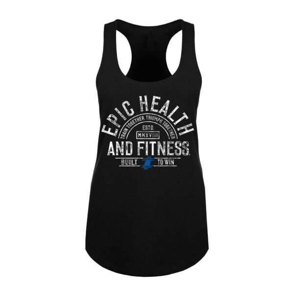 VINTAGE ARCH - WOMEN'S FITTED TANK TOP - $3D8ERN$ Thumbnail
