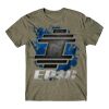 HYPER - NL6010 - MILITARY GREEN - PRINTED FRONT ONLY Thumbnail